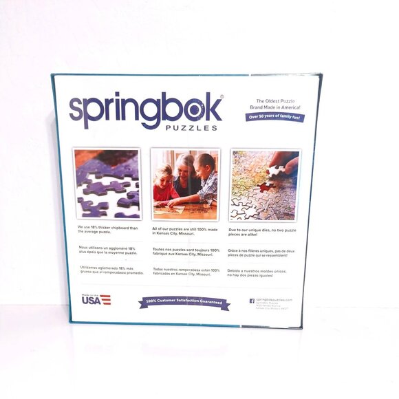 Springbok 1000-Pieces Jigsaw Puzzle State Plates 24" x 30" - Picture 3 of 4